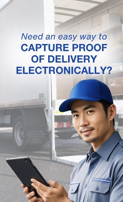 Capture proof of delivery electronically